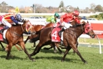 Redzel Holds Off Under The Louvre In The Heath 1100 Redzel Holds Off Under The Louvre In The Heath 1100