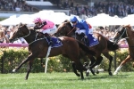 Coolmore Stud Stakes winner Flying Artie beats the favourites