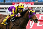 Le Commandant draws the rails in capacity Palmerston Sprint field