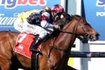 Angelic Light beats Lankan Rupee in the McEwen Stakes